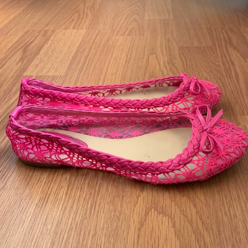 Pink Ballet Flats